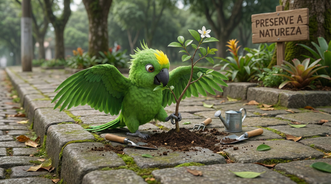 Louro Loureto dá dicas para ajudar o meio ambiente