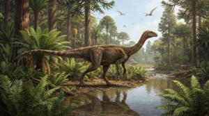 Imagem ilustrativa do Saturnalia tupiniquim em solo brasileiro