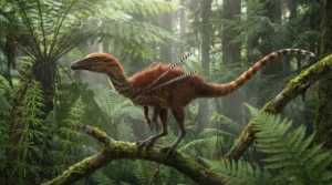 O Ubirajara jubatus é um dos dinossauros brasileiros mais famosos.