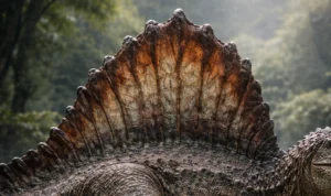 Vela dorsal de um gigante do Cretáceo