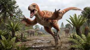 Utahraptor, um raptor gigante.