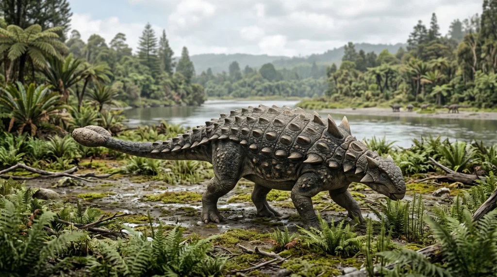 O Anquilossauro está entre os dinossauros bizzaros mestres da defesa.